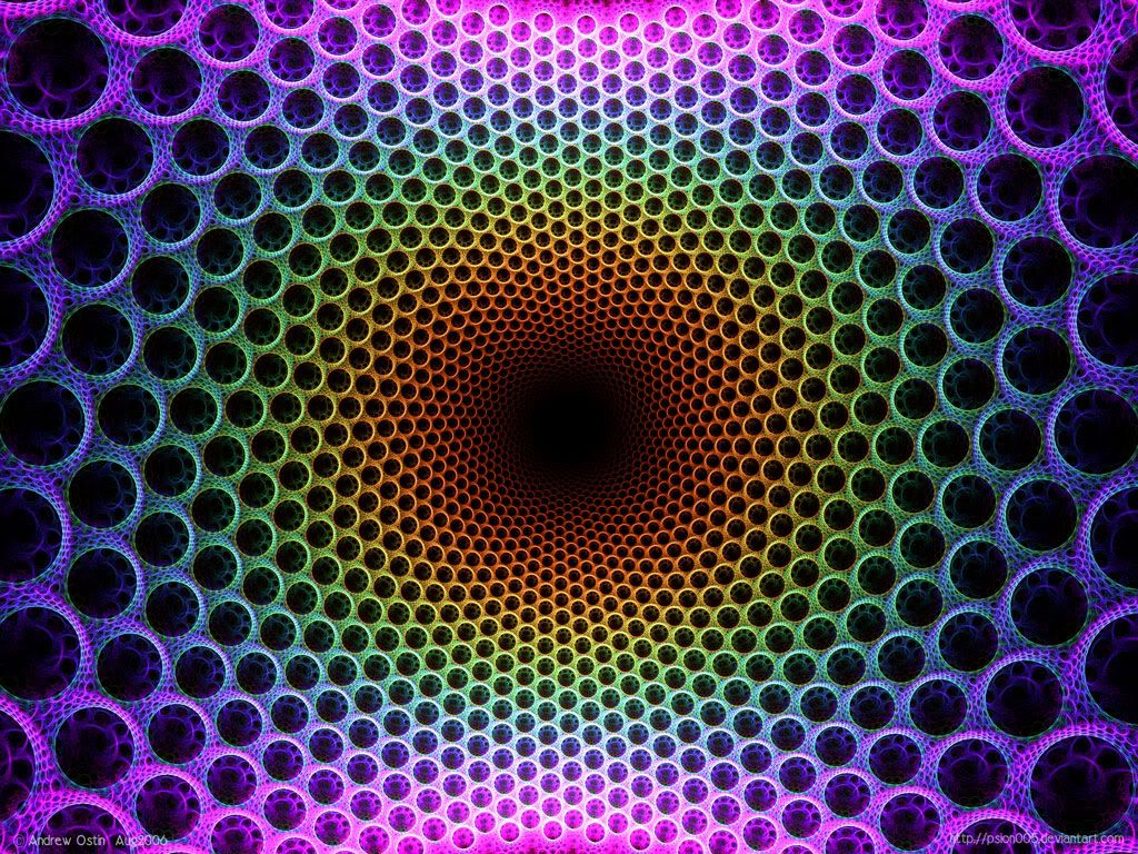 Psychedellic Illusions Wallpaper Background