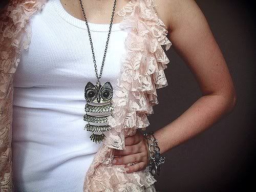owl necklace Pictures, Images and Photos