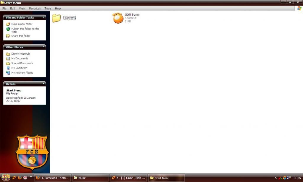 Free Download Barcelona Xp Tema