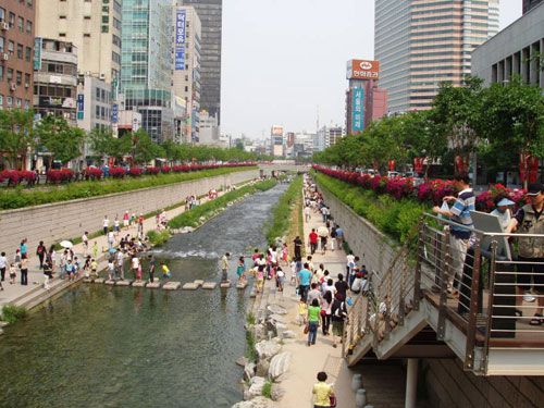 Du lịch thành phố không yên bình  Vé máy bay đi Hàn Quốc với số dân nội thà