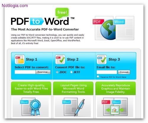 Pasar archivos de .PDF a Word