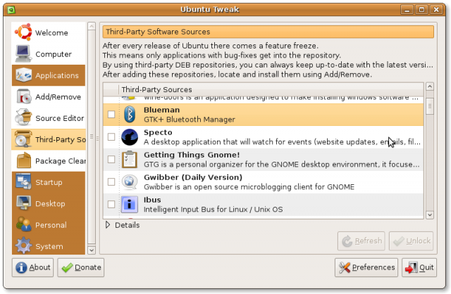 Optimiza tu Linux con Ubuntu Tweak Optimiza tu Linux con Ubuntu Tweak